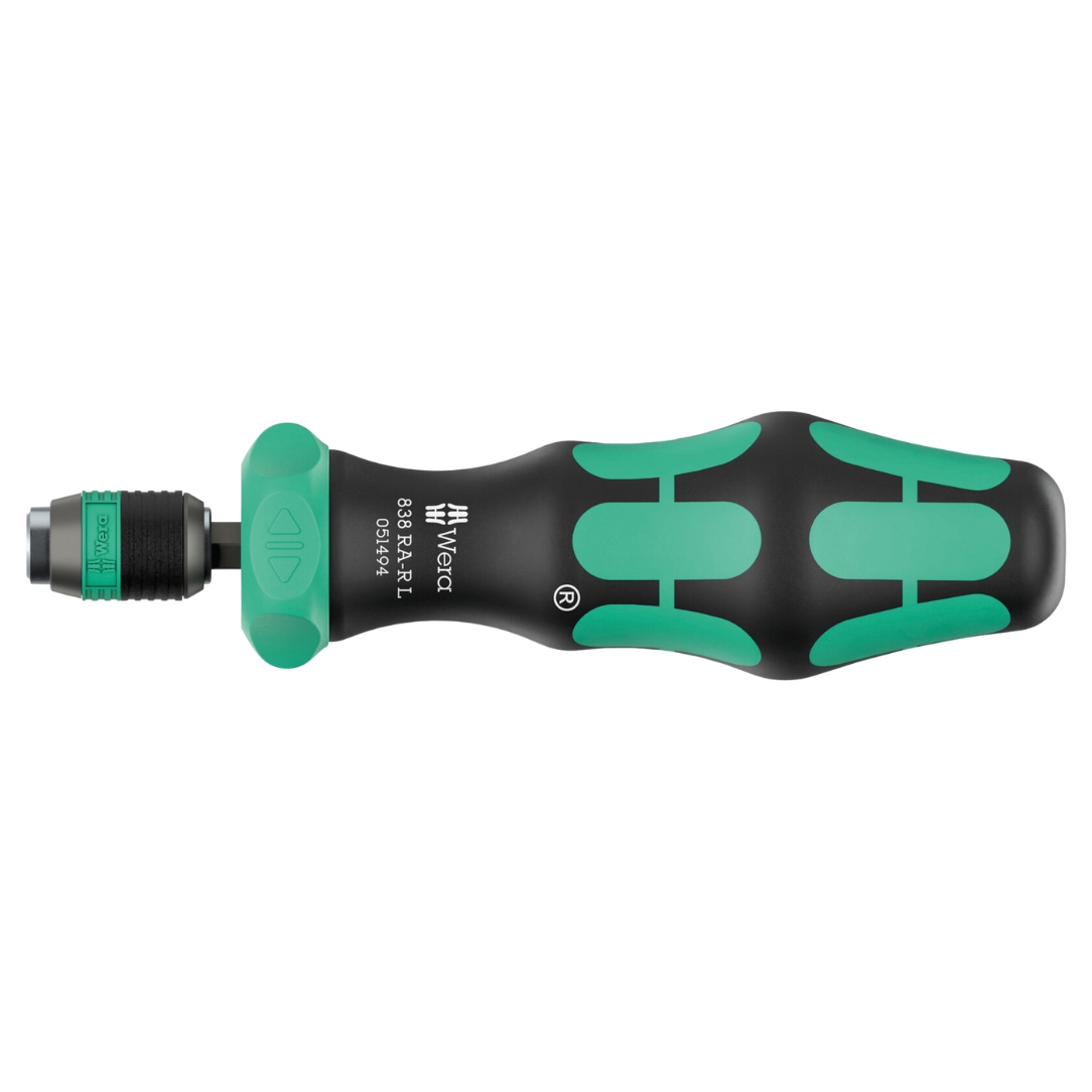 Wera 051494 RA-R L 1/4″ Hex Drive Bitholding Screwdriver with Ratchet Functionality
