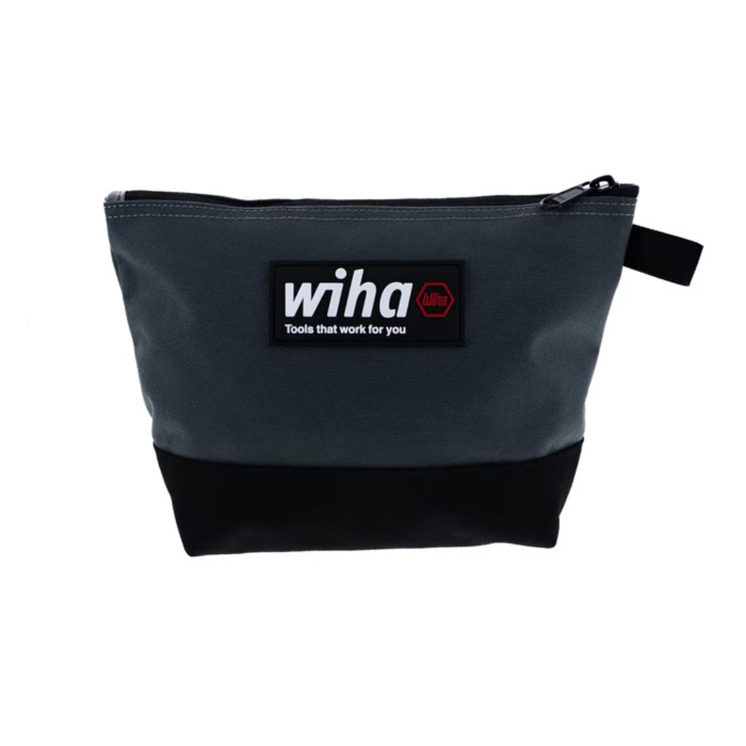 Wiha 91473 Multi-Purpose Heavy-Duty Zipper Tool Pouch