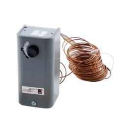 Johnson Controls A19ABC-44 SPDT Remote Bulb Temperature Control 50°F-200°F Range 20' Capillary Adjustable Differential 6°F-24°F