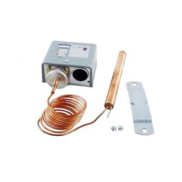 Johnson Controls A72AA-22 DPST Adjustable Differential Temperature Control NEMA-1 25°-90°F 6' Capillary