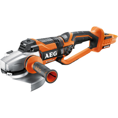 AEG Angle Grinder 230mm BL 18V BEWS18BLX230-0 Skin Only - BEWS18BLX230-0