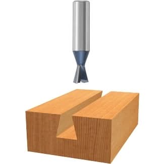 Bosch 84709M 14-Degree x 1/2 In. Carbide Tipped Dovetail Router Bit