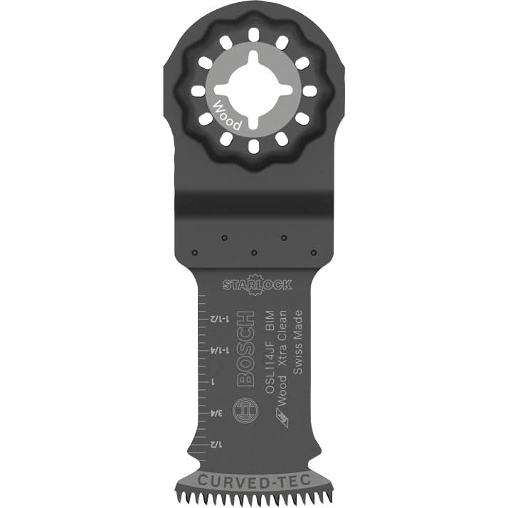 Bosch OSL114JF 1-1/4 In. Starlock Bi-Metal Xtra-clean Clean Plunge Cut Blade