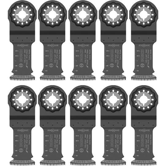 Bosch OSL114JF-10 1-1/4 In. Starlock Bi-Metal Xtra-clean Plunge Cut Blade 10 Pk.