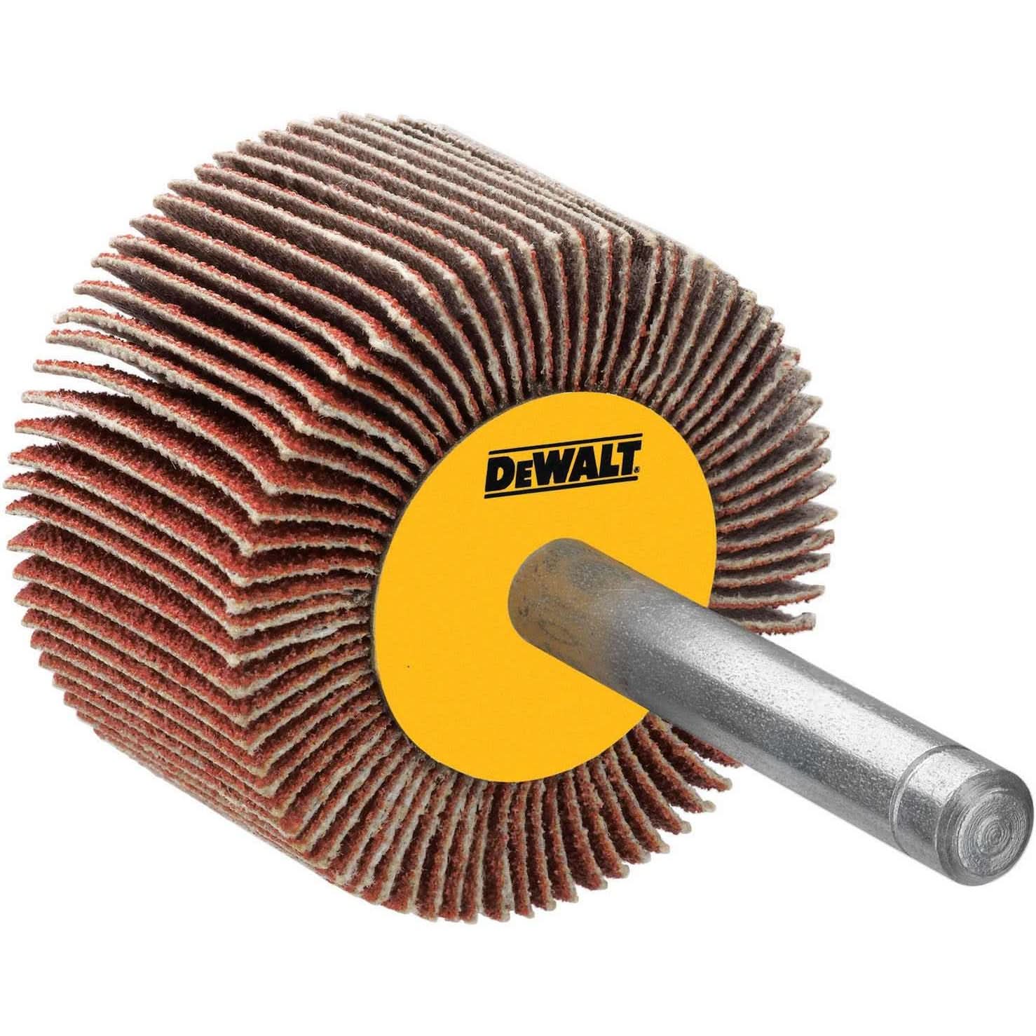 DeWalt DAFE1A1810 1"x 1/2" X 1/4" HP 180g Flap Wheel