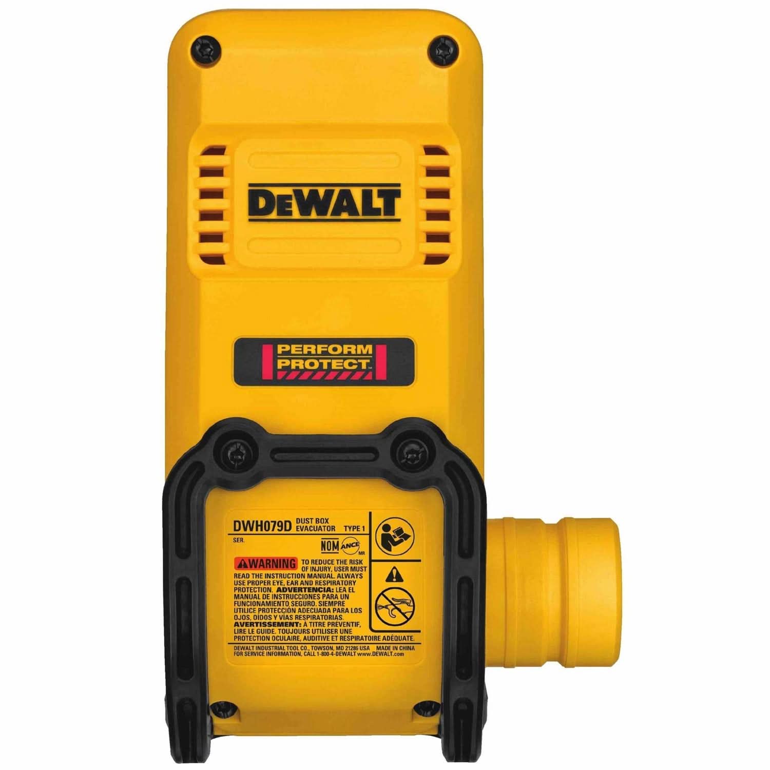 DeWalt DWH079D SDS Rotary Hammer Dust Box Evacuator