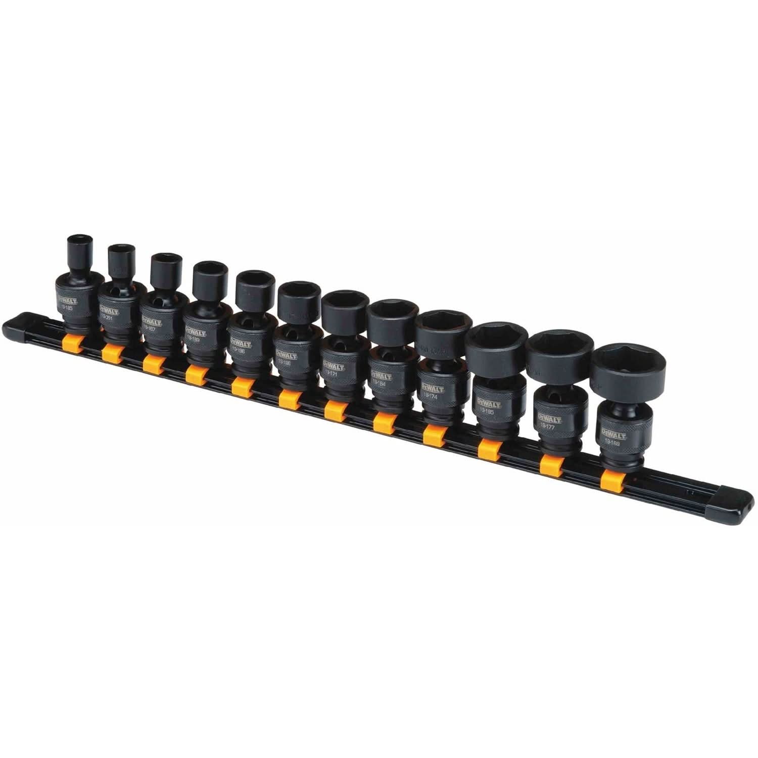 Dewalt DWMT19228 12 Piece 3/8-in Drive Impact Universal Socket Set