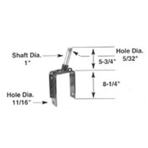 Replaces Dixie Chopper 10201 Caster Yoke | CYS9860