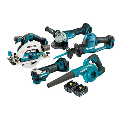 Makita 5 Piece 18V Brushless Combo - DLX5097T