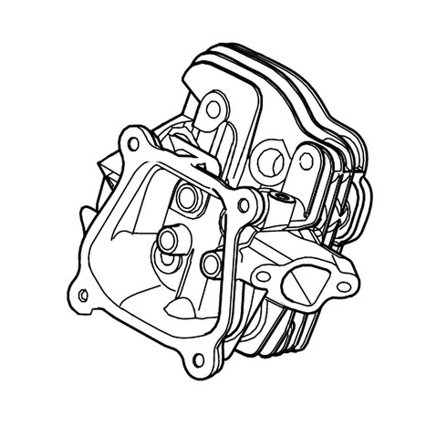 YH435000280 HEAD CYLINDER ECHO Genuine OEM Part