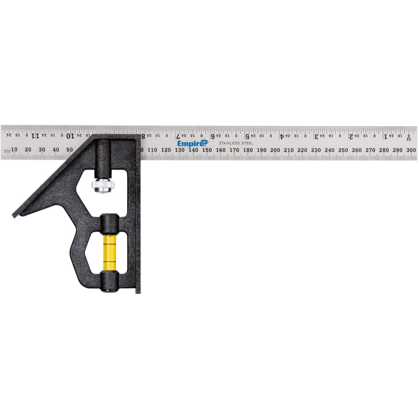 Empire 220IM 12-inch / 30-cm Polycast Combination Square