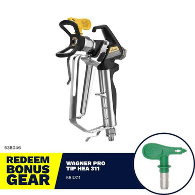 Wagner Vector Grip Airless Spray Gun 4-Finger - 538046