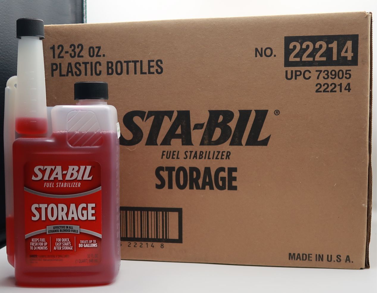 Case of 12 STA-BIL Storage Fuel Stabilizer, 32oz | G22214CASE
