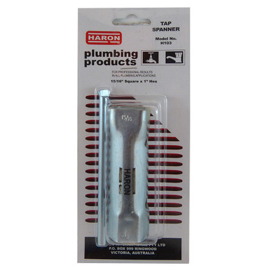Haron 15/16" Square x 1" Hex Tap Spanner - H103