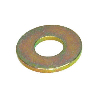 076547 - FLAT WASHER .344 SAE ZINC YELLOW - Hustler