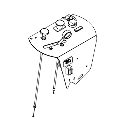 110151 INSTR PANEL W/CONTROLLE HUSTLER Genuine OEM Part