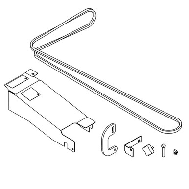 113902 - ADAPTER ASSEMBLY 60 IN DECK - Hustler