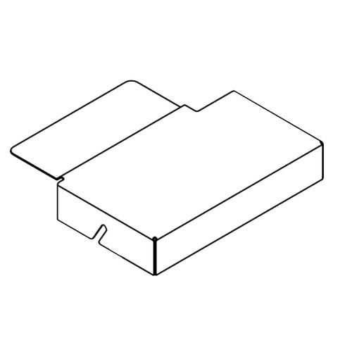 1237031 PULLEY COVER LEFT 60 RD HUSTLER Genuine OEM Part