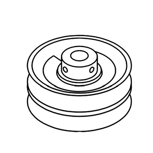 520353 PULLEY HUSTLER Genuine OEM Part