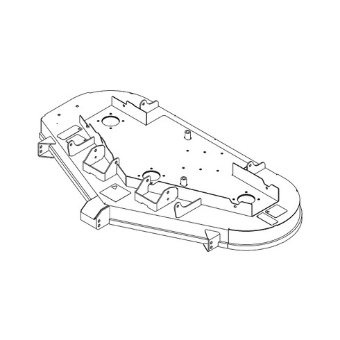 550753 SERVICE DECK 54 FSD HUSTLER Genuine OEM Part