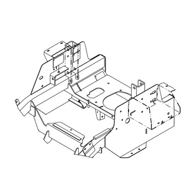 553087 - SERVICE FRAME 48 IN DIESEL Z CE - Hustler
