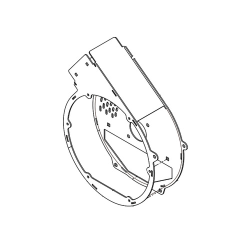 HUSTLER 555795 SERVICE BLOWER DECAL ASSY HUSTLER genuine Part Number 555795