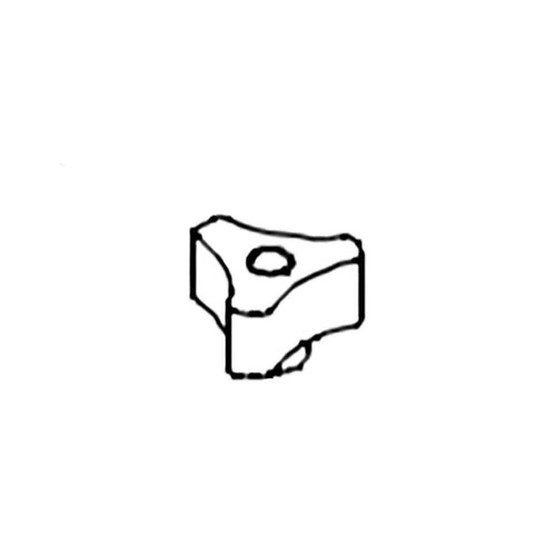 HUSTLER 601237 PLASTIC KNOB HUSTLER genuine Part Number 601237