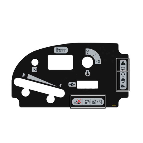 HUSTLER 602232 DECAL INST PANEL HONDA HUSTLER genuine Part Number 602232
