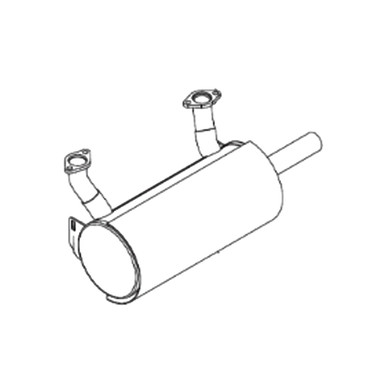 605223 MUFFLER DFI FX1000V Hustler