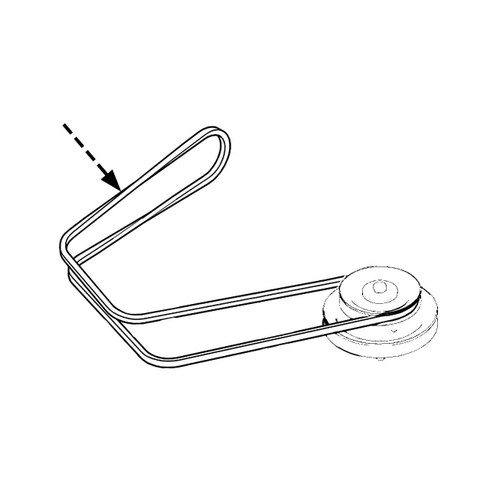 606438 BELT 91.0 HA SECTION HUSTLER Genuine OEM Part