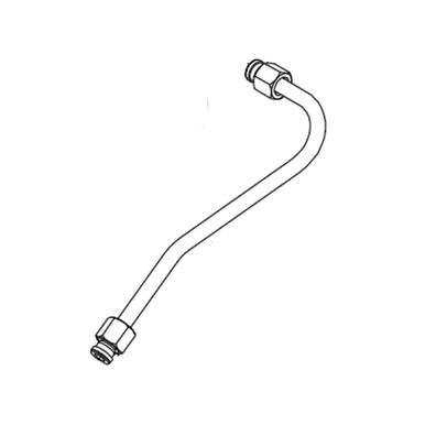 781476 LEFT LOOP HYDRAULIC TUBE Hustler