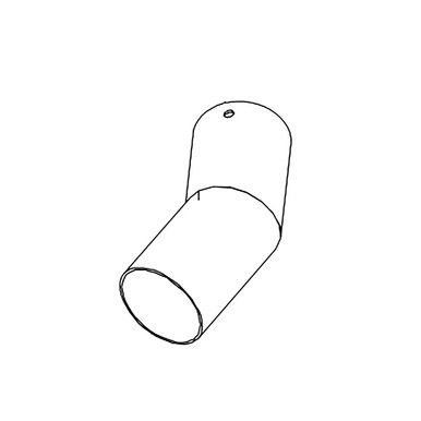 788919 TAIL PIPE EXTENSION 27 HP KAWASAKI ONLY Hustler