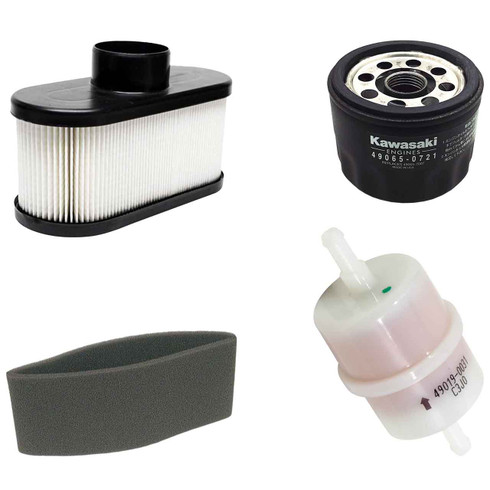 Hustler Fastrak 54 & Fastrak RD 54 Kawasaki FR651V 23 HP Filter Kit OEM