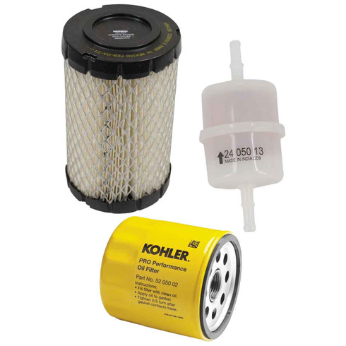 Hustler Fastrak 60 Kohler Confidant Series KT740 25 HP Filter Kit OEM