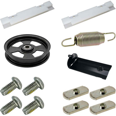 Idler Slide Complete Kit With Pulley For Hustler Mower X-One 72 Model 941872