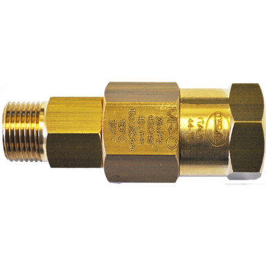 Jetwave Brass Swivel High Pressure In-Line - 26105000