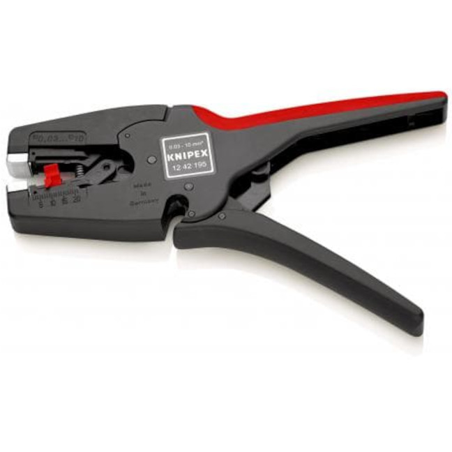 Knipex 1242195 7-3/4″ Automatic Wire Stripper 32 to 8 AWG