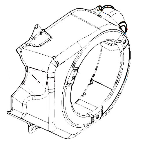 KOHLER 18 027 22S HOUSING; BLOWER ASSEMBLY (Authentic OEM Part)
