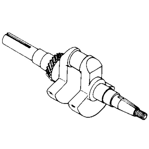 KOHLER 47 142 44S CRANKSHAFT KIT (Authentic OEM Part)