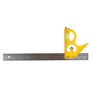Lufkin Combination Square Staineless Steel 300mm