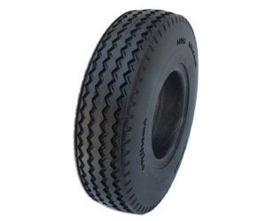 Flat Free Sawtooth Tread Tire 410 x 350 x 4 | 354-U25-SW