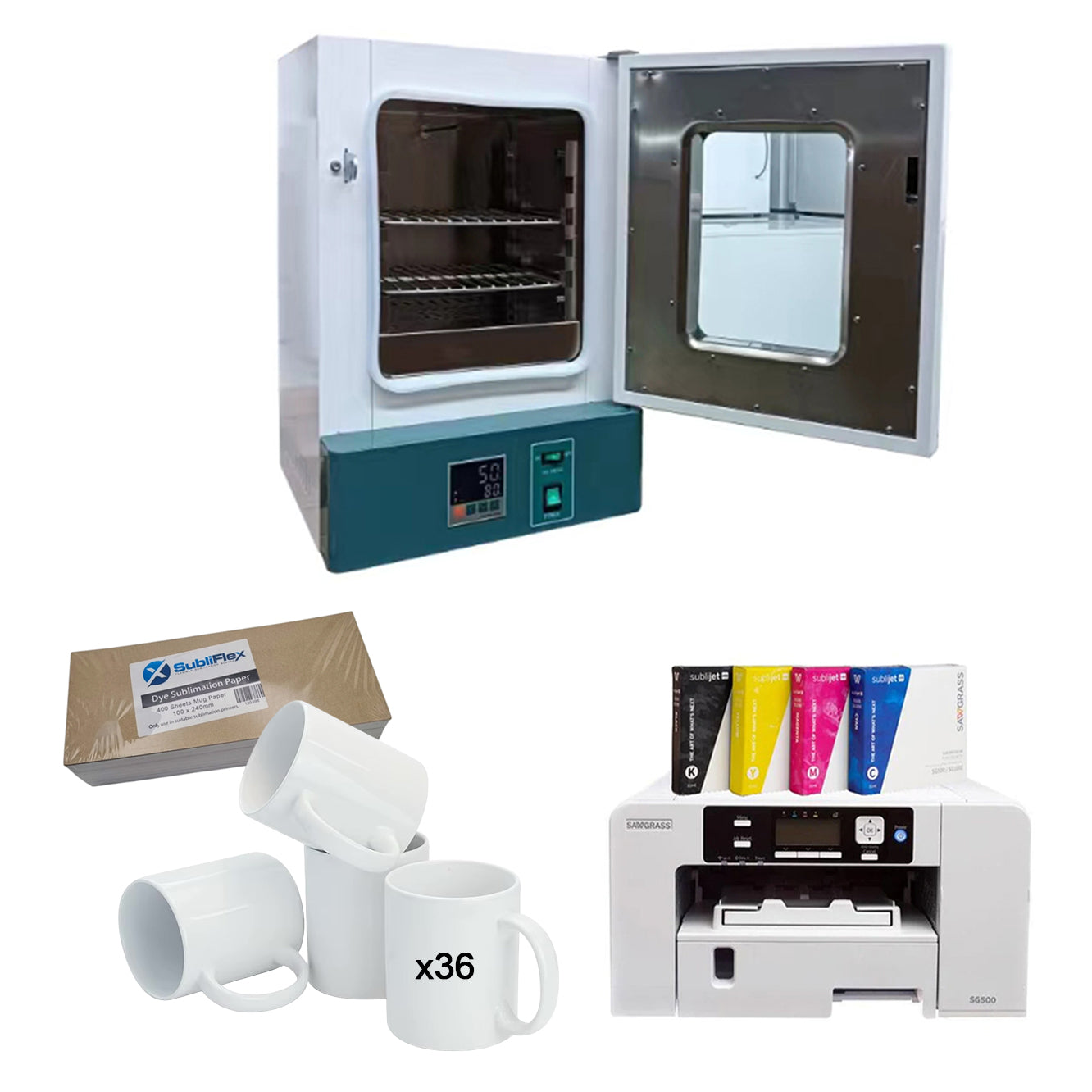 Small Oven 20L Expert Starter Kit With Sawgrass