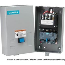 Siemens Industrial Controls 14CUB32BA 3-Pole Non-Reversing Motor Starter 120-240V/3PH NEMA1