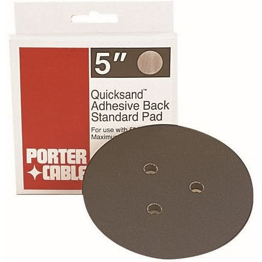 Porter Cable 13900 Standard Adhesive-back Replacement Pad, 5-inch