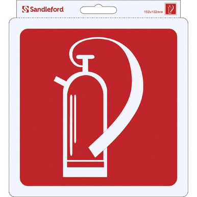Sandleford Sign First Aid/Extinguisher 100x100 - SIG97