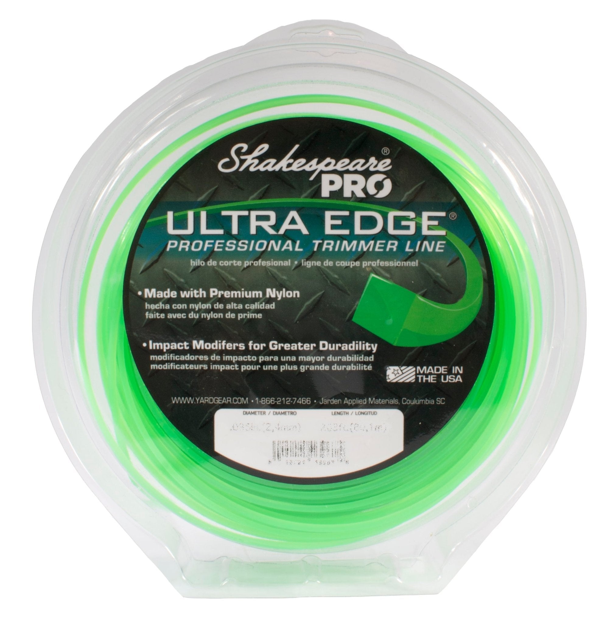 1# .080 Square Trimmer Line Premium Commercial Grade| TLD080