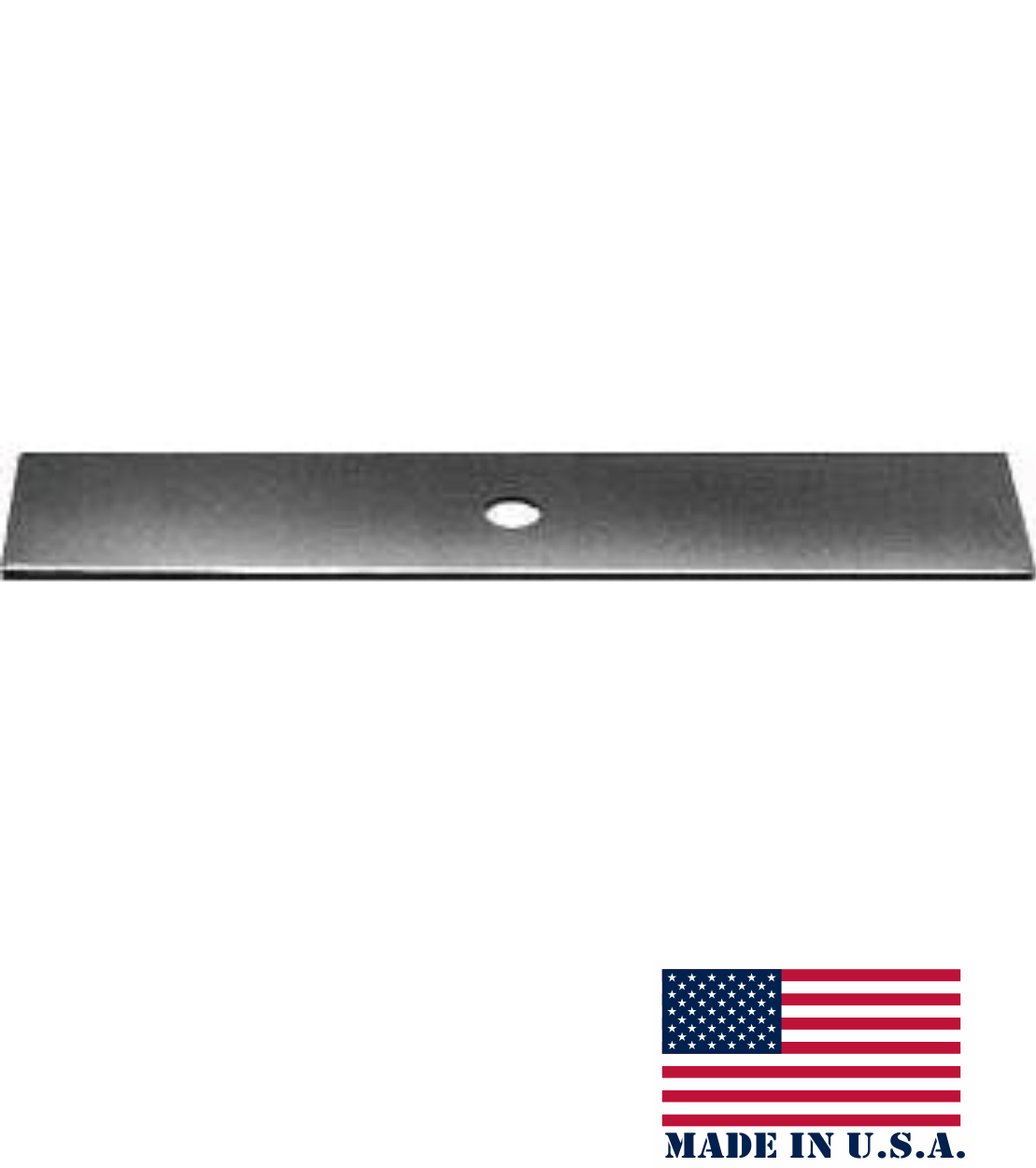 Heavy Duty 10" x 2" Edger Blade, 1/2" center hole, .125" thickness. | EBU10