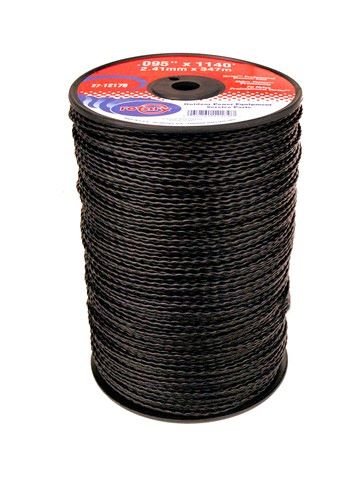 Vortex Trimmer Line .095 Large Spool 1140' Professional Grade, Black | 12179