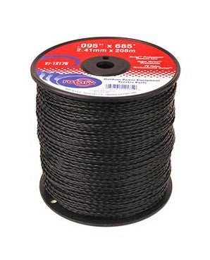 Vortex Trimmer Line .095 Medium Spool 685' Professional Grade, Black | 12175