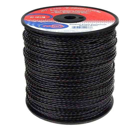 Vortex Trimmer Line .105" Diameter, 550' Spool Professional Grade, Black | 12176